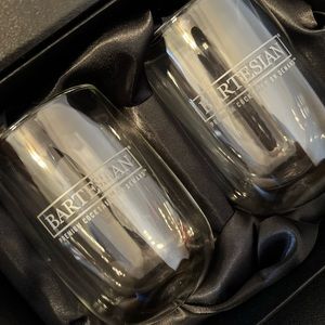 BARTESIAN Lowball Glassware. SOLD